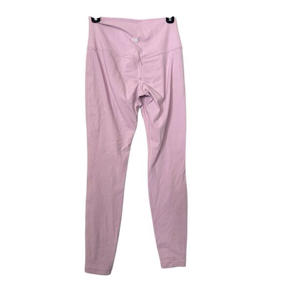 Lululemon High Waist Workout Athletic Leggings Pink Size 8 - Picture 1 of 5
